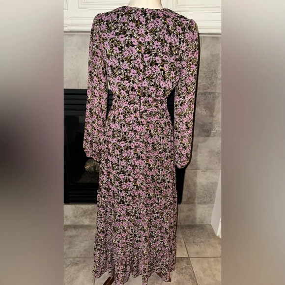 Lost + Wander Lovestoned Maxi Dress Women's Floral Tiered Lined Dress Size Small - Picture 2 of 14